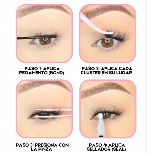 Kit de pestañas viajero