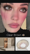 Barbie Clear Brown